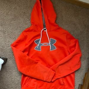 Men’s Under Amour Orange Hoodie
